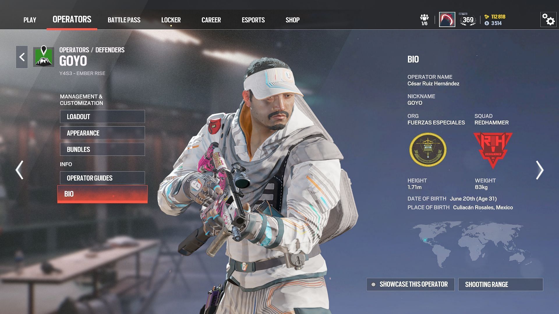 Goyo is a strong area-denial defender (Image via Sportskeeda Gaming || Ubisoft)